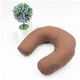 Подушка MirSon для путешествий №8740 Naturale Line 19-1217 Chocolate Perla 50% Memory [36598] - изображение 4