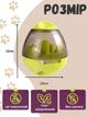 Игрушка кормушка для собак и кошек Sunroz Eating AC-99 стакан с отверстием для еды, неваляшка для лакомств и игры с едой (салатовая) - изображение 5