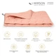Одеяло MirSon антиаллергенное Эвкалиптовое всесезонное №1738 Eco Light Coral 172x205 см [39039] - изображение 2