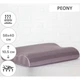 Подушка MirSon ортопедическая №6004 Noble stripe Peony 58х40х10.5 [35817] - изображение 2