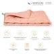 Одеяло MirSon Шерстяное всесезонное №1737 Eco Light Coral 200x220 см [39058] - изображение 2