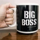 Кружка гигант Big Boss (Большой босс) 800 мл, керамическая - изображение 1