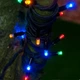 Светодиодная уличная гирлянда 100 LED, 10м, 220В, черный каучук, динамический режим, IP68, Мультиколор - изображение 3
