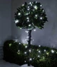 Светодиодная уличная гирлянда 10м, 100LED, 220V, черный каучук, статический режим, IP68, Холодный белый - изображение 3