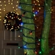 Светодиодная уличная гирлянда 100 LED, 10м, 220В, черный каучук, динамический режим, IP68, Мультиколор - изображение 6