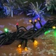 Светодиодная уличная гирлянда 100 LED, 10м, 220В, черный каучук, динамический режим, IP68, Мультиколор - изображение 8