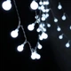 Світлодіодна гірлянда "Кульки" 20 LED, 5м + перехідник, 220V, IP44, Холодний білий - зображення 3