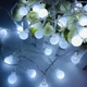 Світлодіодна гірлянда "Кульки" 20 LED, 5м + перехідник, 220V, IP44, Холодний білий - зображення 6