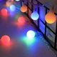 Светодиодная гирлянда "Шарики" 20 LED, 5м + переходник, 220V, IP44, Мультиколор - изображение 5