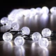 Светодиодная уличная гирлянда "Шарики прозрачные" 40 LED, 8м + переходник, 220V, IP44, Холодный белый - изображение 2