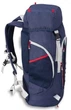 Туристический рюкзак с дождевиком 45L Semiline Expedition синий 4526674 - изображение 3