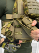 Тактическая плитоноска MOLLE комплектуется подсумками Multicam - изображение 5