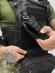 Тактична плитоноска Cordura з 4 точками швидкого скидання Black - зображення 4