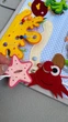 Развивающий планшет Tiny Fingers Морской 25х13 см ручной работы - изображение 3