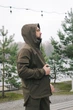 Мужская демисезонная куртка SH Intruder 0206 L Хаки ( IN - 0206/04 C ) - изображение 7