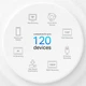 Домашняя Mesh Wi-Fi система TP-LINK Deco X10(3-pack) 1201 Мбит/с Белый - изображение 4