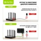 ИБП для маршрутизатора Bavin PC1083 36W 10400mAh 5-12V DC USB POE Black (Y-PC1083-36W-EU-BK0) - изображение 7