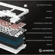 Клавиатура GamePro MK170W Hot-Swap Red Swich RGB USB UA White (MK170W) (228891) - изображение 6
