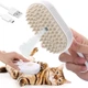 Парова щітка спрей парова Pet Spray Massage Brush 3в1 для собак і кішок Білий - зображення 1
