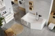 Ванна акрилова кутова ліва Excellent Vesper 160x100 см - изображение 2