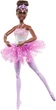 Лялька Барбі Dreamtopia балерина Barbie Twinkle Lights Posable чорне волосся та тіара HLC26 - зображення 5