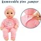 Реалістична м'яка лялька з блакитними очима Baby Born My First Baby Doll Annabell - Blue Eyes918919C3 - зображення 5