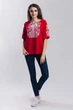 Вышиванка Narodnyy Butik Волна Красная 1012 56 - изображение 7