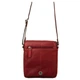 Шкіряна сумка через плече Visconti S7 Messenger Bag A5 (Red) - зображення 2