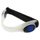 Браслет светоотражающий на руку Zelart AP01 длина 19см White-Black-Blue - изображение 2