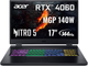 Ноутбук Acer Nitro 5 AN517-55-52XR (NH.QLFEU.00F) Obsidian Black / 17.3" IPS Full HD 144 Гц / Intel Core i5-12450H / RAM 16 ГБ / SSD 512 ГБ / nVidia GeForce RTX 4060, 8 ГБ - изображение 2