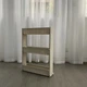Полка этажерка для ванной на колесах Bonro B03 Серая - зображення 6