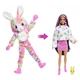 Кукла Mattel Barbie Cutie Reveal Цветные пушистики Кролик Барби HRK38 - изображение 2