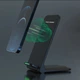 Беспроводное зарядное устройство Держатель - подставка Qi Fast Charger 15W для iPhone та Android Black - изображение 2