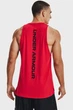 Чоловіча червона майка UA BASELINE COTTON TANK Under Armour M 1361901-601 - изображение 3