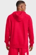 Чоловіче червоне худі UA Rival Fleece Big Logo HD Under Armour M 1357093-600 - изображение 3