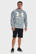 Чоловіче блакитне худі UA Rival Fleece Big Logo HD Under Armour 3XL 1357093-465 - изображение 2