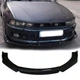 Пластиковая губа на бампер Mitsubishi Galant молдинг бампера юбка универсальная черная. - изображение 2