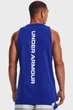 Чоловіча синя майка UA BASELINE COTTON TANK Under Armour S 1361901-400 - изображение 3