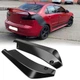 Накладки на бампер Mitsubishi Lancer акули плавники канарды черного цвета 2шт - изображение 2