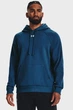 Чоловічий темно-синій худий UA Rival Fleece Hoodie Under Armour XS 1379757-426 - зображення 1
