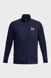 Чоловіча темно-синя спортивная кофта UA PIQUE TRACK JACKET Under Armour 3XL 1366202-410 - изображение 5