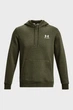 Чоловіче оливкове худі UA Essential Fleece Hoodie Under Armour XXL 1373880-391 - зображення 5