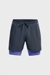 Чоловічі сірі шорти UA LAUNCH 5'' 2-IN-1 SHORT Under Armour XXL 1382640-044 - изображение 5