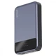 Павербанк з бездротовою зарядкою Qi 15W Proove Hoodman Magnetic 2in1 10000mAh 20W (PBH120010003) Grey - зображення 1