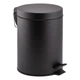 Ведро для мусора Qtap Liberty 5 л QTLIBBLM1149 Black - изображение 1
