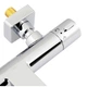Смеситель для ванны Qtap Votice термостатический QVTC30T105GC Chrome - изображение 4