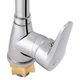 Змішувач для кухні Lidz Nicole 014F1 (k35) LDNIC014F1CRM22010 Chrome - зображення 3