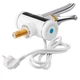 Проточный кран-водонагреватель кухонный для кухни Lidz Warm 058 LDWAR058WCR24985 White / Chrome - изображение 4