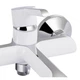 Смеситель для ванны Qtap Grand (c душевым гарнитуром) QTGRAWCR006 Chrome/White - изображение 4