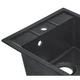 Кухонная мойка Lidz 460х515/200 BLA-03 (LIDZBLA03460515200) - изображение 5